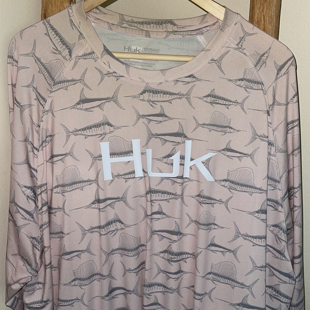 HUK DriFit Material Fishing Long Sleeve